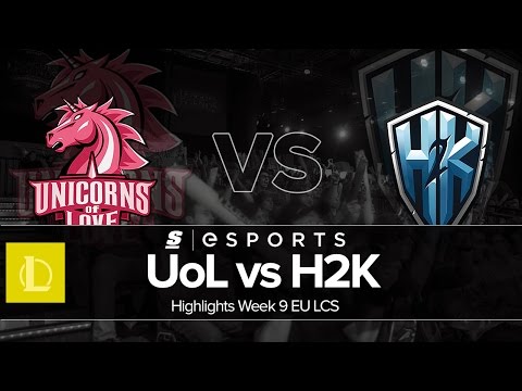 Highlights: UOL vs H2K (EU LCS Summer W9D1 Full Series)
