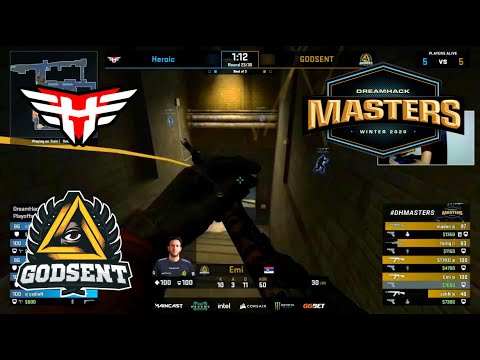 Heroic vs GODSENT | Highlights | Dreamhack Masters Winter