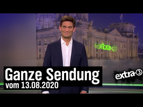 Extra 3 vom 13.08.2020 mit Christian Ehring im Ersten | extra 3 | NDR
