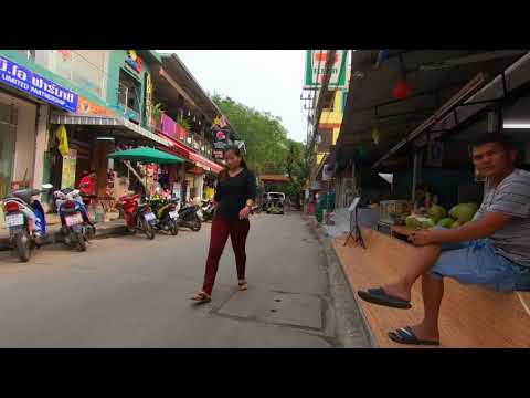 Walk To The Beach From Runa Runa Guesthouse on Koh Samet, Thailand