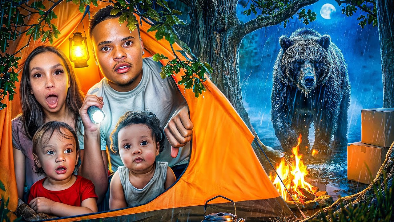 Surviving In A Tent Overnight With My Family…
