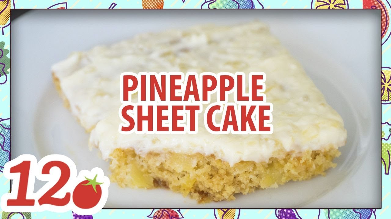 How To Make: Pineapple Sheet Cake