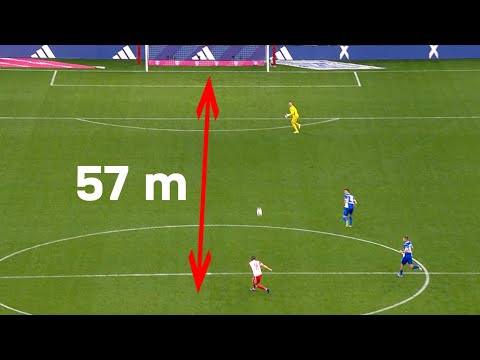 57 meters goal by Harry Kane | FC Bayern vs. SV Darmstadt 8-0 | Highlights