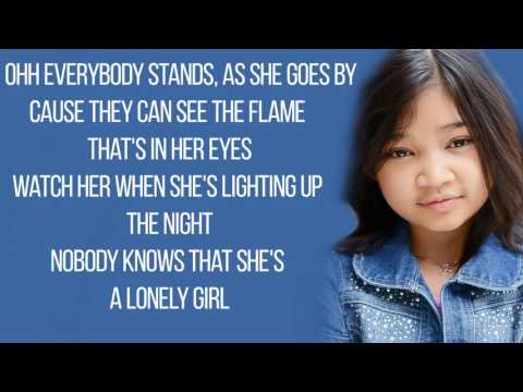 Angelica Hale - Girl On Fire (Alicia Keys) / Lyrics