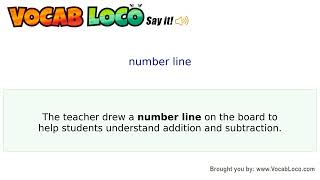 Video thumbnail for number line