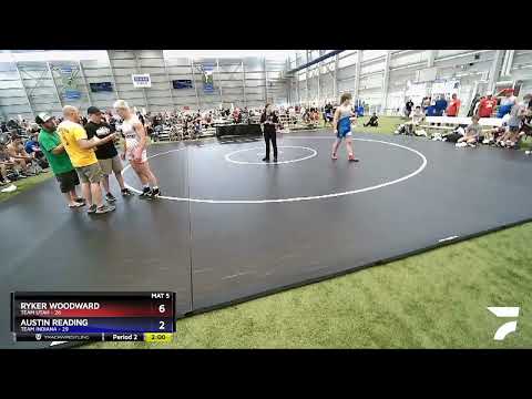 195 Lbs Round 3 (8 Team) - Ryker Woodward, Team Utah Vs Austin Reading, Team Indiana 4f60