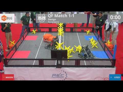 2017 VEXU Design QF1-1 - MASON1 vs UTEZ1 - 45 to 2