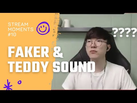 [Throwback] Faker's reaction to Teddy's strange sound next room | Faker x Teddy