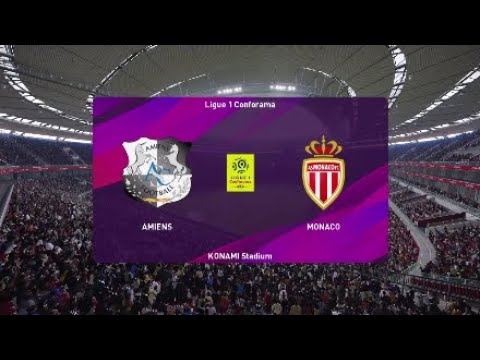 PES Master League an 2 - J25 : Amiens SC / AS Monaco