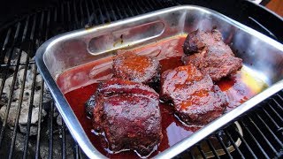 Der Grilljunky 266 Burnt Ends oder auch mini Schweinebraten