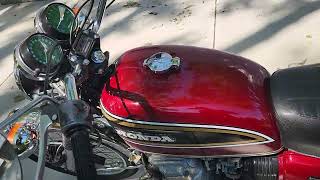  1976 Honda CB750 Start / Idle
