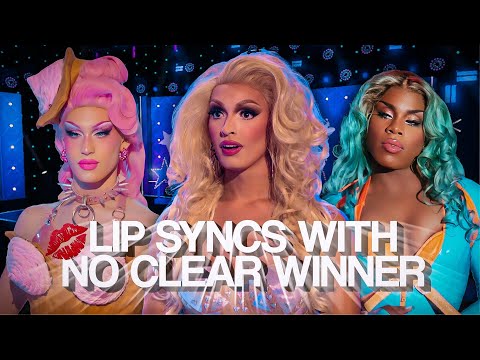 TOP LIP SYNCS WITH NO CLEAR WINNER ⭐️ | RUPAUL'S DRAG RACE