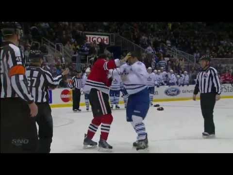 Brandon Bollig vs Mark Fraser