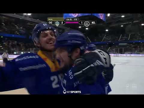 Game Highlights: EVZ vs HC Lugano 4:2