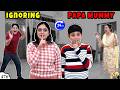 IGNORING PAPA MUMMY 24 Hours Family Comedy Challenge Aayu And Pihu Show