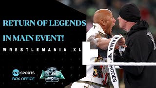 Download lagu The Rock, John Cena, The Undertaker & Triple H appear at WrestleMania XL main event 🤩🔥 mp3