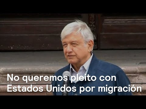 AMLO no quiere pleito con Estados Unidos por migración - En Punto con Denise Maerker