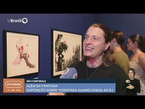 Exposição sobre Yoshitaka Amano chega ao Rio de Janeiro