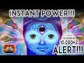 10000 Hz INSTANT THIRD EYE STIMULATION WARNING 100 MOST POWERFUL THIRD EYE BINAURAL BEATS