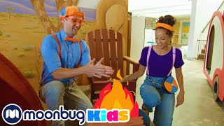 Blippi and Meekah visit the Childrens Museum! | Learn ABC 123 | Educational Videos | Moonbug Kids