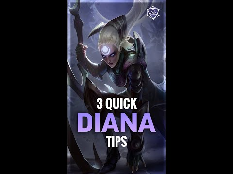 3 Quick DIANA Tips you should know about! #Shorts