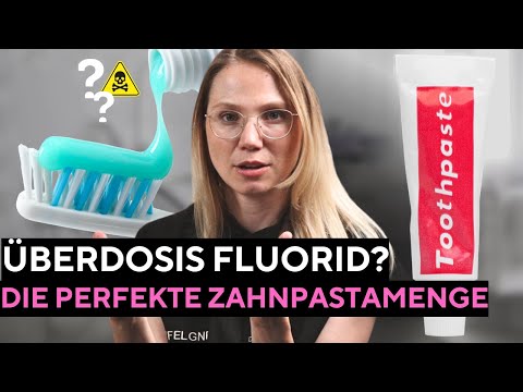 Angst vor einer Überdosis Fluorid? Die richtige Menge Zahnpasta für jedes Alter.