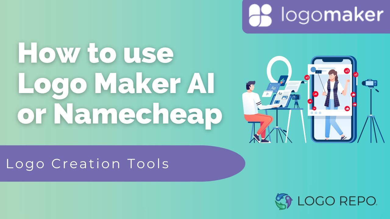 How to use LogoMaker.ai or NameCheap to Conceptualize your Next Product Logo