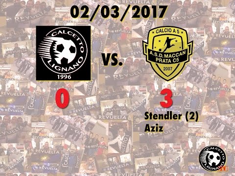 02/03/2017 Calcetto Lignano vs. Maccan Prata 0-3
