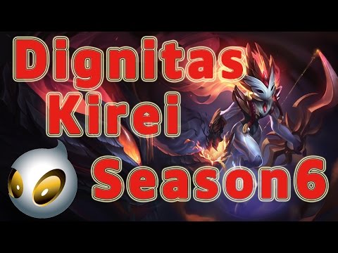 Dignitas Kirei Kindred Jungle vs Nidalee Patch 6.3