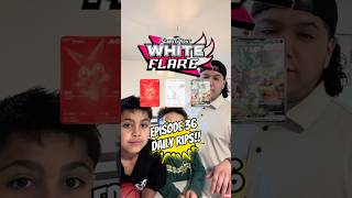 White Flare booster bundle! We got 3 hits!! #pokemon #pokemoncards #pokemontcg #fyp