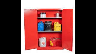 FireKing Flammable Safety Cabinet – 45 & 60 Gallon Models (Yellow or Red)