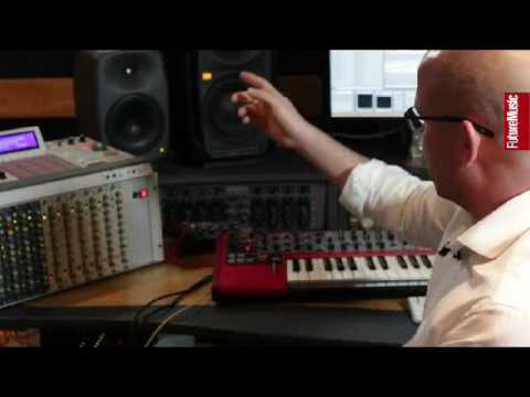 James Wiltshire discussing his lovely Calrec Rack that had a total Refurb by me