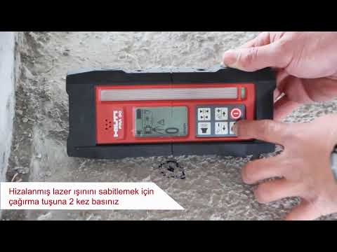 Hilti PR 30-HVS A12 - Kusursuz aks hizalama