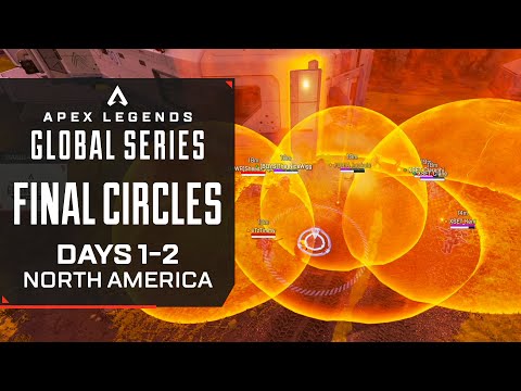 All Final Circles | NA | ALGS Pro League | Match Days 1 & 2 | Apex Legends
