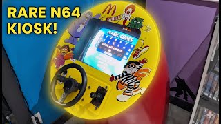 Showing Off Our McDonald’s N64 Kiosk – INSANELY Rare Piece of Gaming History
