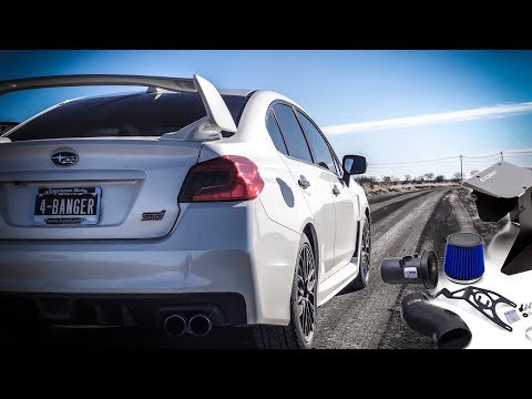 SUBARU WRX/STI Cobb intake & air box install + Accessport TUNE!!