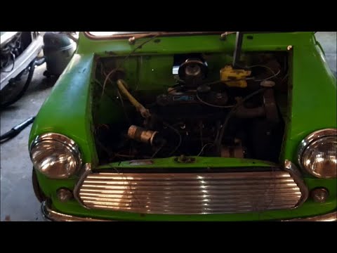 Kermit - Part 2 - Classic mini restoration - refitting the pedal box....Major Fail!!!