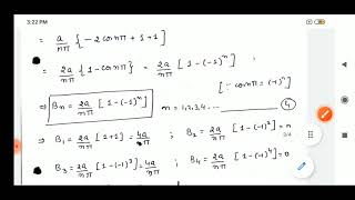 Analysis of Rectangular wave with the help of Fourier series