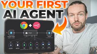 N8N Full Tutorial: Easy Google AI Agent in 2025 For Beginners (No Code)