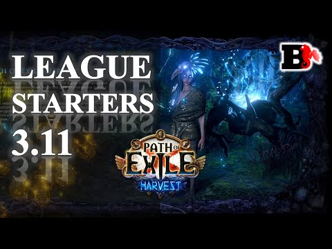LEAGUE STARTERS 3.11 | Path of Exile Builds | PoE Harvest