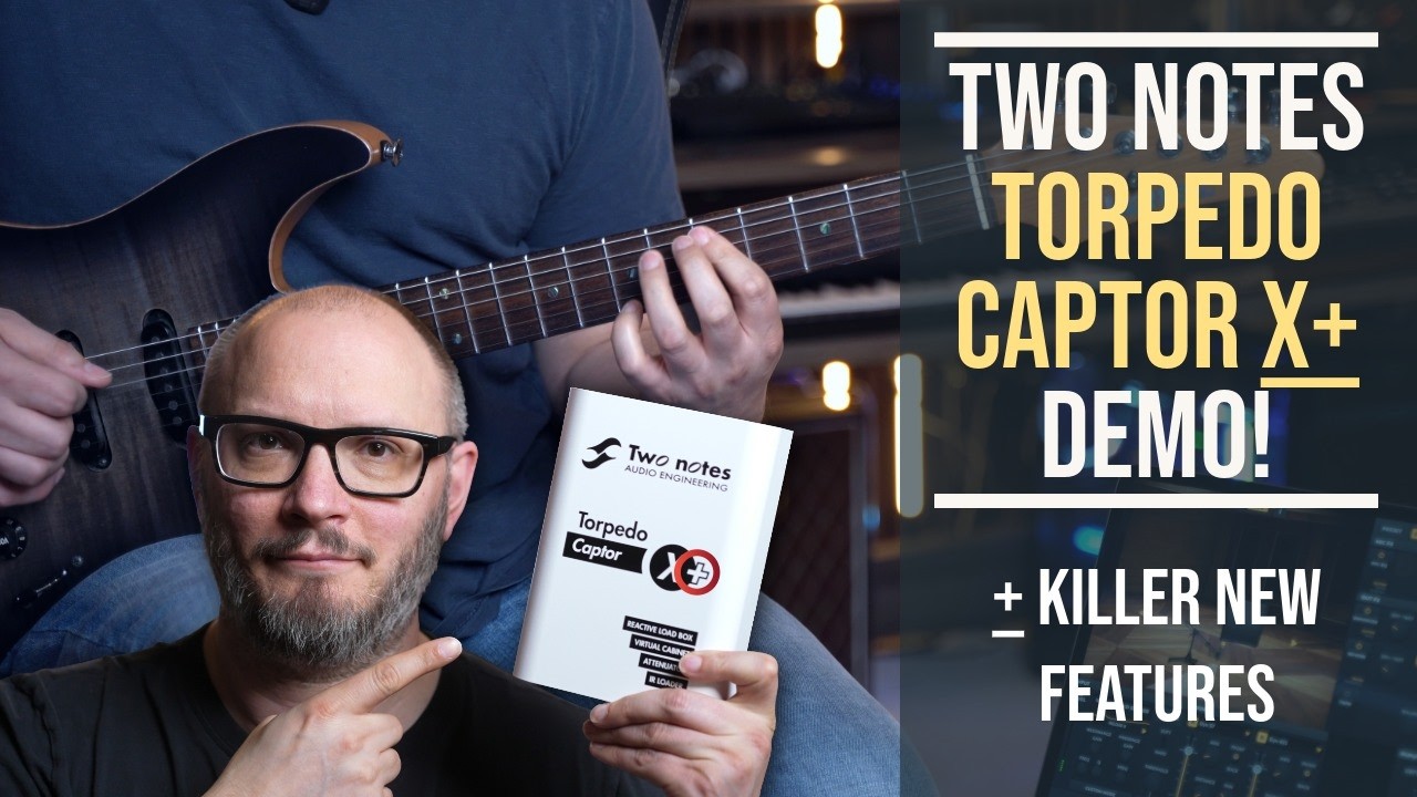 KILLER NEW FEATURES FOR YOUR REAL AMP TONES | Two Notes Torpedo Captor X+ | TOM QUAYLE DEMO - YouTube