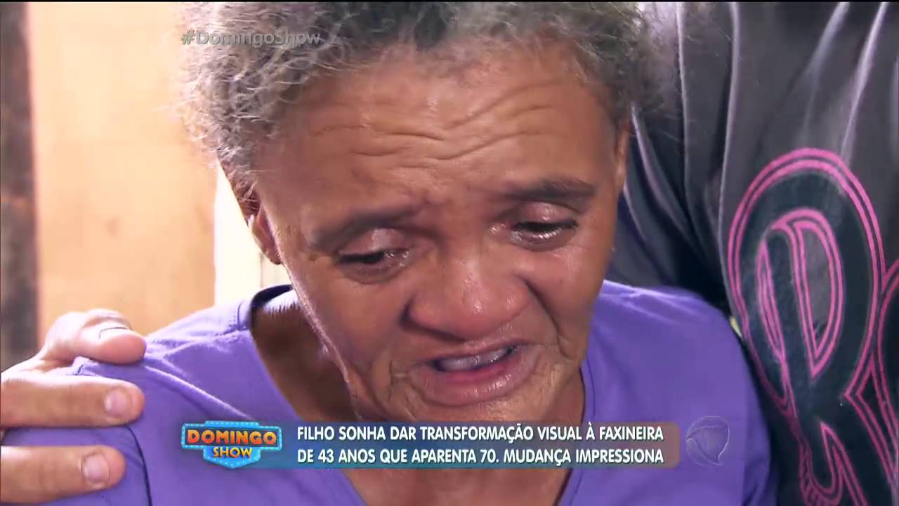 Faxineira que aos 43 anos aparenta ter mais de 70 ganha transformação surpreendente
