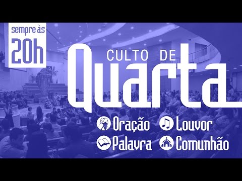 CULTO DE QUARTA-FEIRA 27/04/2016  - Pastor João Cláudio Chaguri 720p