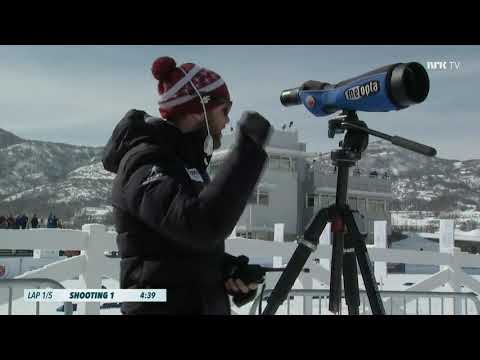 Biathlon Youth World Championship - Pursuit, Men (Norwegian commentary)