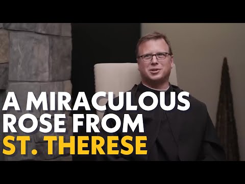 Ask St. Therese for a rose and you'll get one!