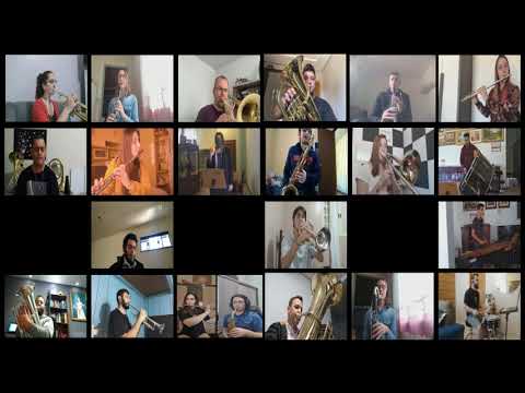 Instituto Sempre Incentivando a Música - SIM. First Sun "Intrada for Band" - Michael Kamuf.