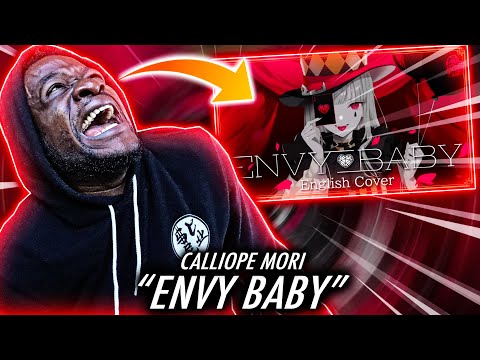 CALLIOPE BE RAPPIN RAPPIN! |  [MV] Envy Baby (English Cover) - Calliope Mori (REACTION)
