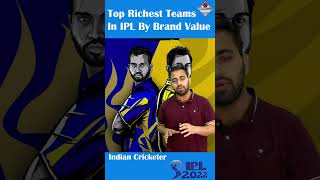 IPL BRAND VALUE | Ipl Brand Value 2022 | Richest IPL Team And Their Brand Value
