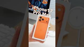 【開封】iPhone 17 Pro Max コズミックオレンジ！一目惚れカラー + 人気ケース & フィルム！#iPhone17#iPhone17ProMax#iPhone開封 #コズミックオレンジ