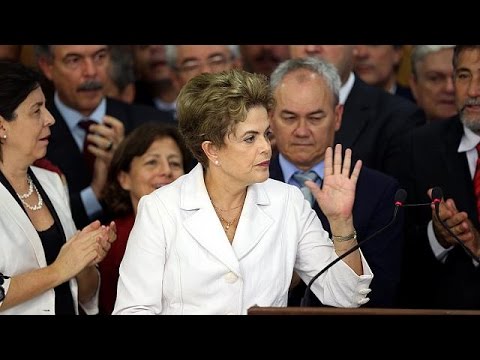 'I will never give up' says Dilma Rousseff following suspension as Brazilian president
